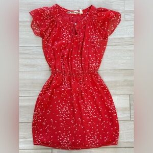 Chelsea and Violet orange print dress